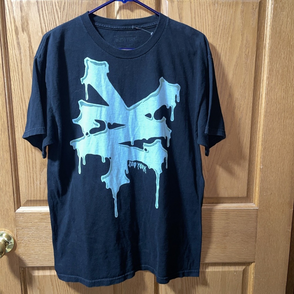 ZOO YORK 90'S SKATE SUP SURF BIKE BMX SNOW GOLF SKATEBOARD T SHIRT MEDIUM